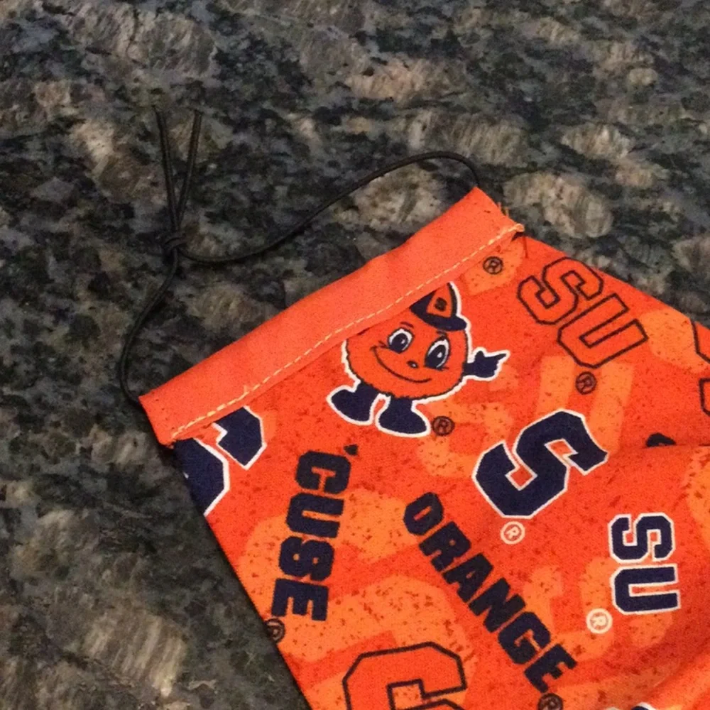 Syracuse Orange Face Mask 🏀